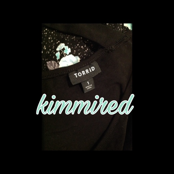 ✂️✂️ Torrid Floral Tank Dress ~ 1/1X ~ EUC ✂️✂️ - Picture 5 of 5